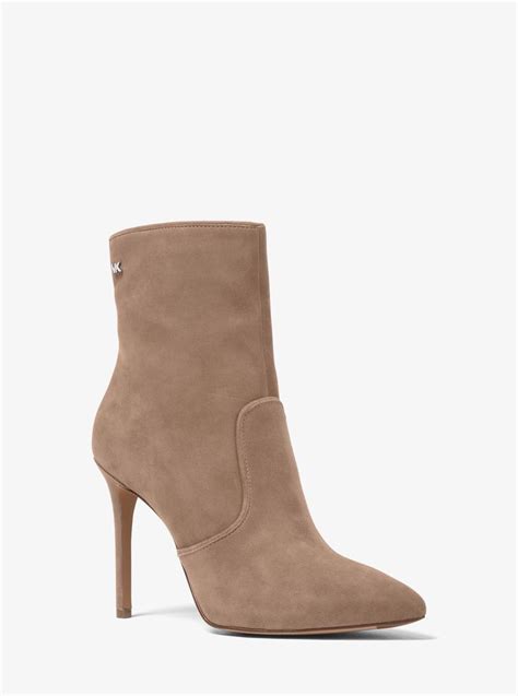 michael michael kors blaine suede ankle boot|Michael kors ankle boots + FREE SHIPPING .